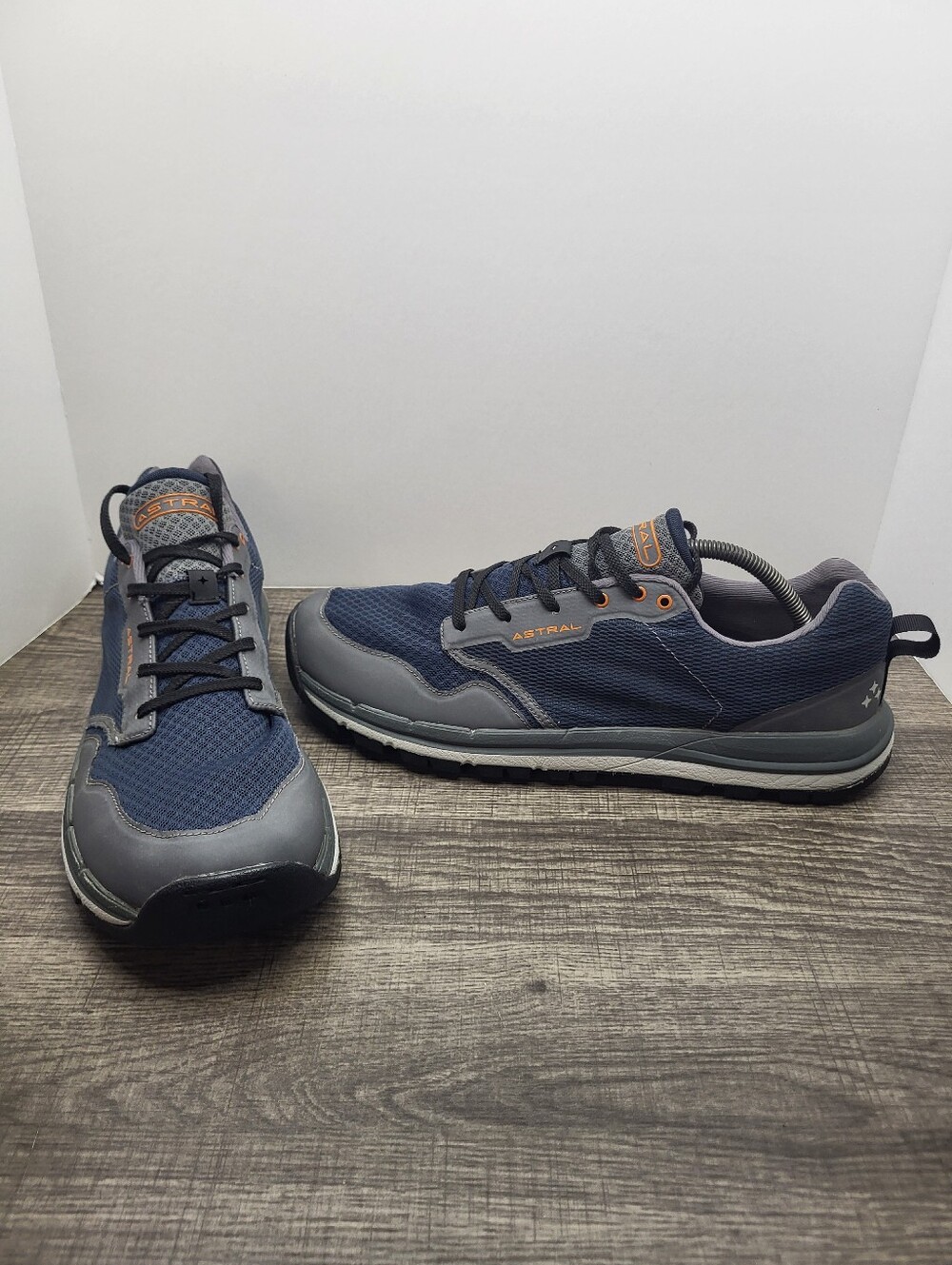 Astral TR1 Mesh Trail Hiking Shoes Men's Size 12 Blue Grey Sneakers